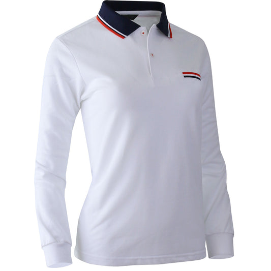 Women's Classic Pique Golf Polo Long Sleeve Shirts(5colors)