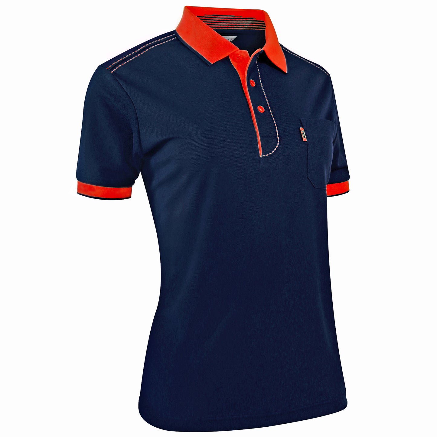 Multi PK Pocket Golf Polo Shirts for Women(5colors)