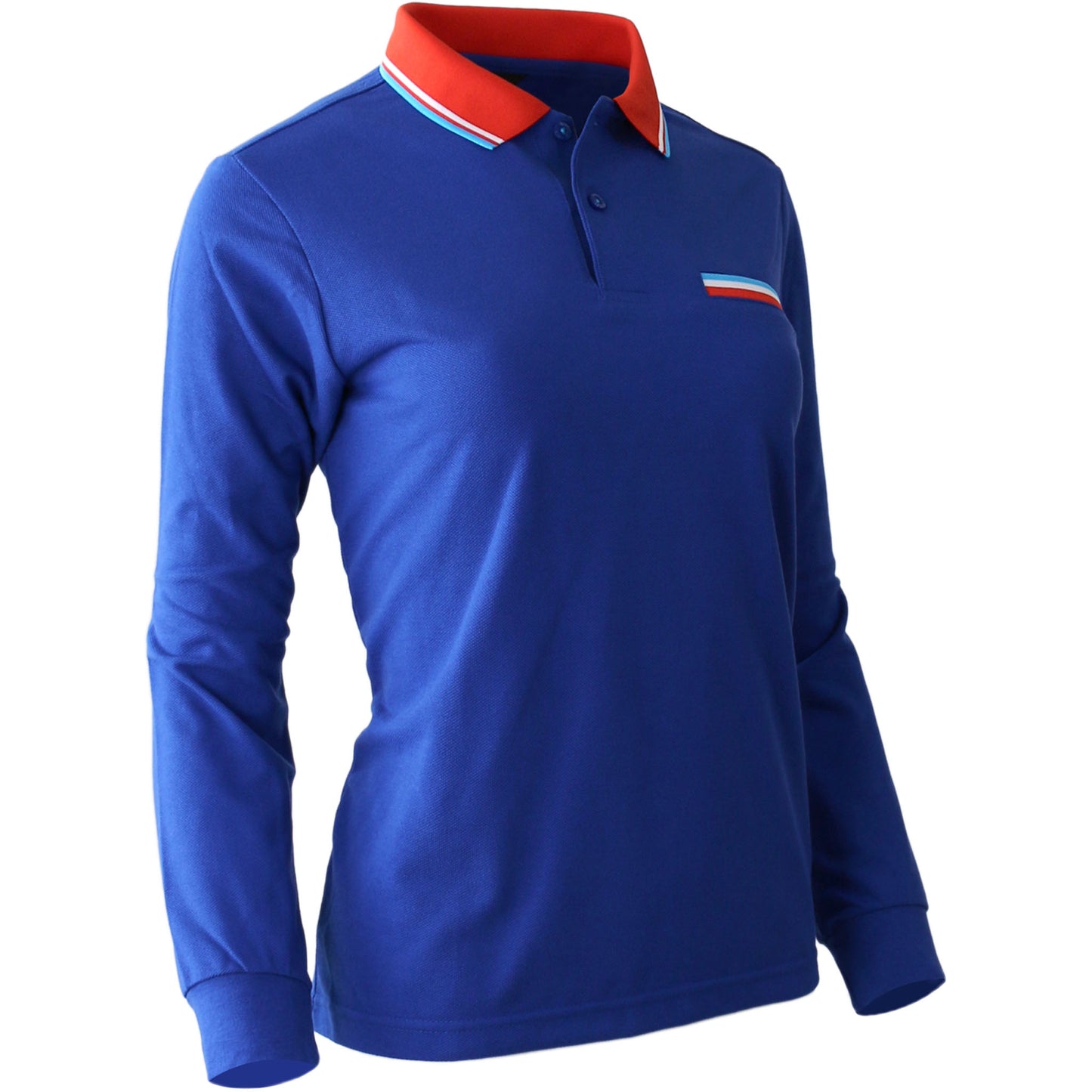 Women's Classic Pique Golf Polo Long Sleeve Shirts(5colors)