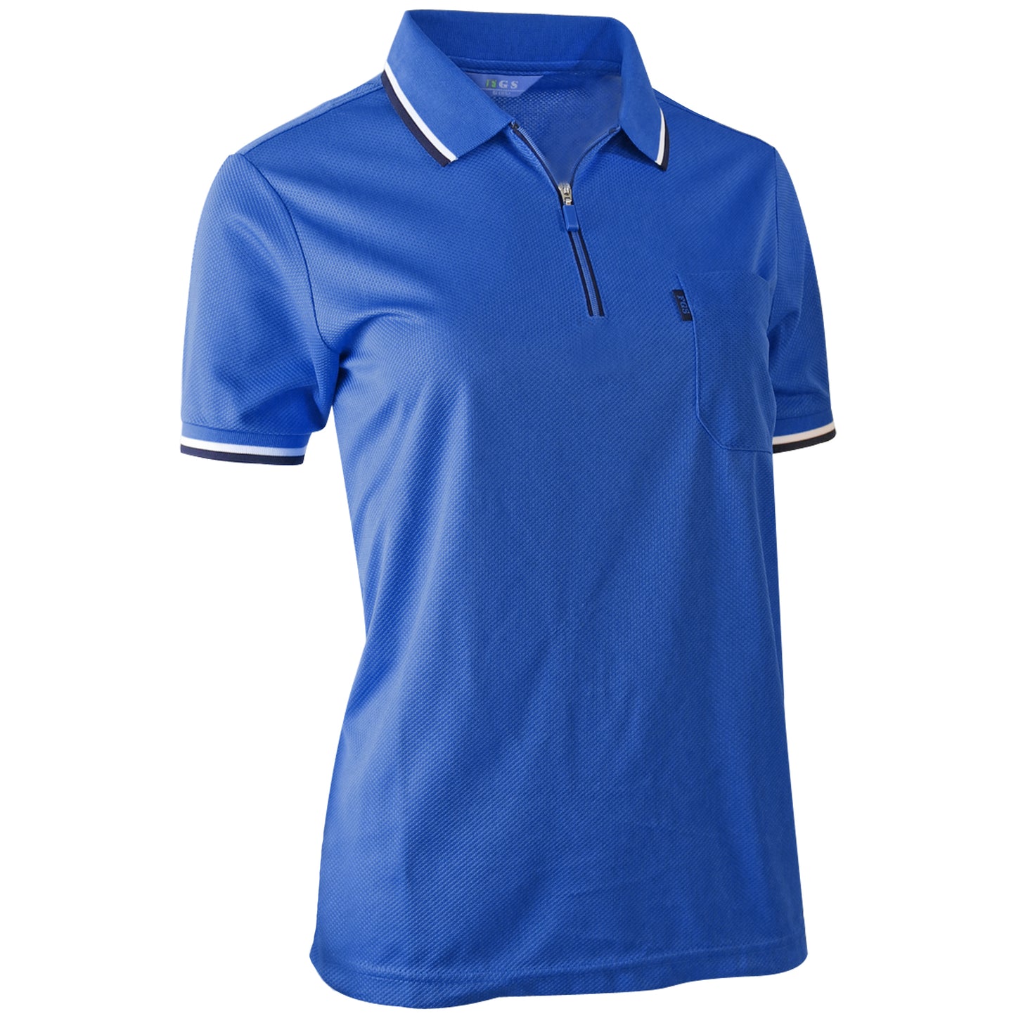 Zip Up Type Fresh Polo Shirts for Women(10colors)